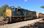 CSX SD70 AC 4573 leads a CSX, UP, and NS mix